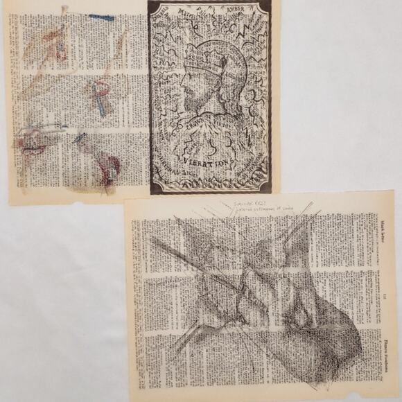 Anatomy Dictionary Prints 3, Anatomy Prints, Book Page Prints - Picture 2 of 6